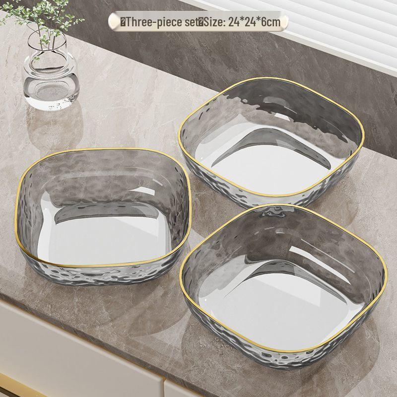 Luxury Unbreakable Fruit and Snack Plate for Living Room or Office