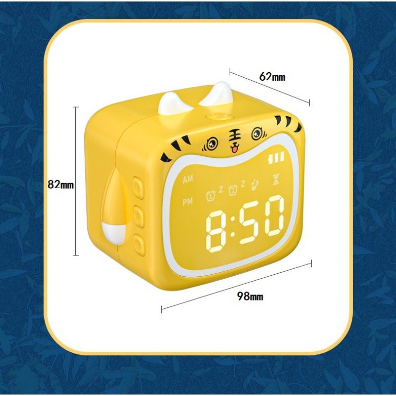 Puzzle Dětský Budík Zábavný Inteligentní Měření Času Kreativní Malý Budík Multifunkční Elektronický Budík pro Studenty