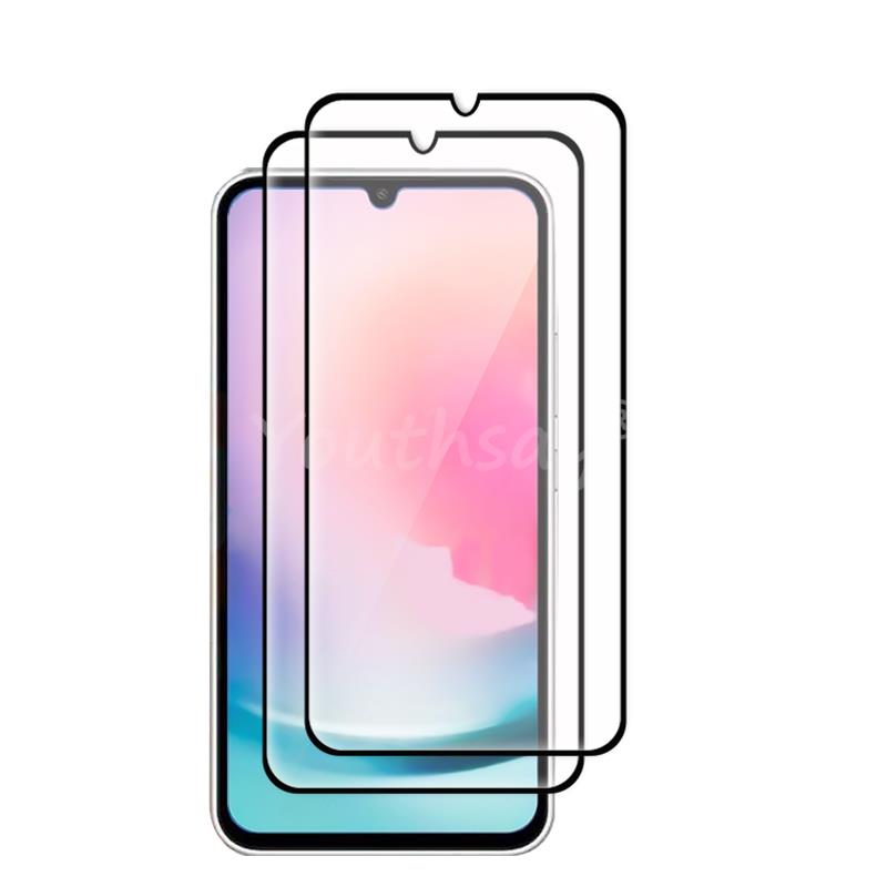For Samsung Galaxy A24 Glass For Samsung A24 Tempered Glass Full Cover Screen Protector Film Galaxy A24 A54 A34 A14 A04 A04S