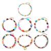 Trendige Harzperlen Choker Halskette Elastisches Band Passt für Alle Halsgrößen Großartig für Partys