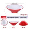Gannian Melamine Two-Tone Conical Bowl