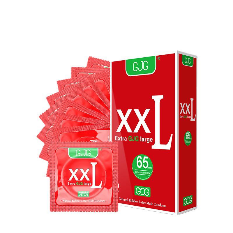 Ultra-Thin 65mm Extra Large Condoms with Hyaluronic Acid