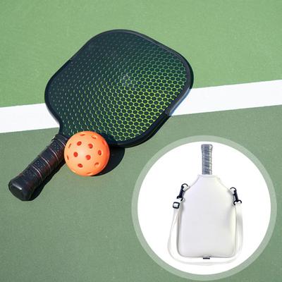 Yousheng Pickleball Racket Bag for Women Crossbody Tennis Bag Waterproof Pickleball Paddle Sling Bag for Pickleball Accessories
