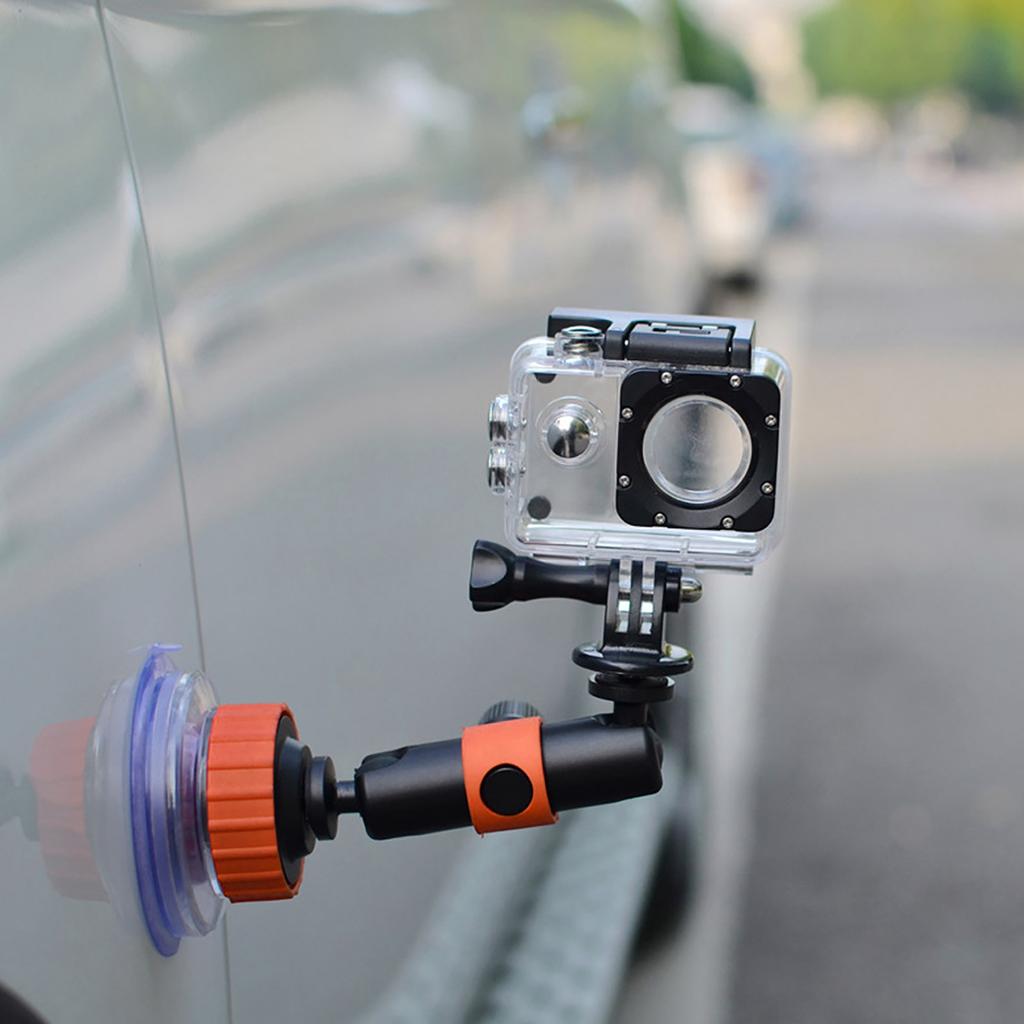 Car Universal Sports Camera Accessory Suction Cup Mount Holder Bracket for DJI OSMO ActionGopro