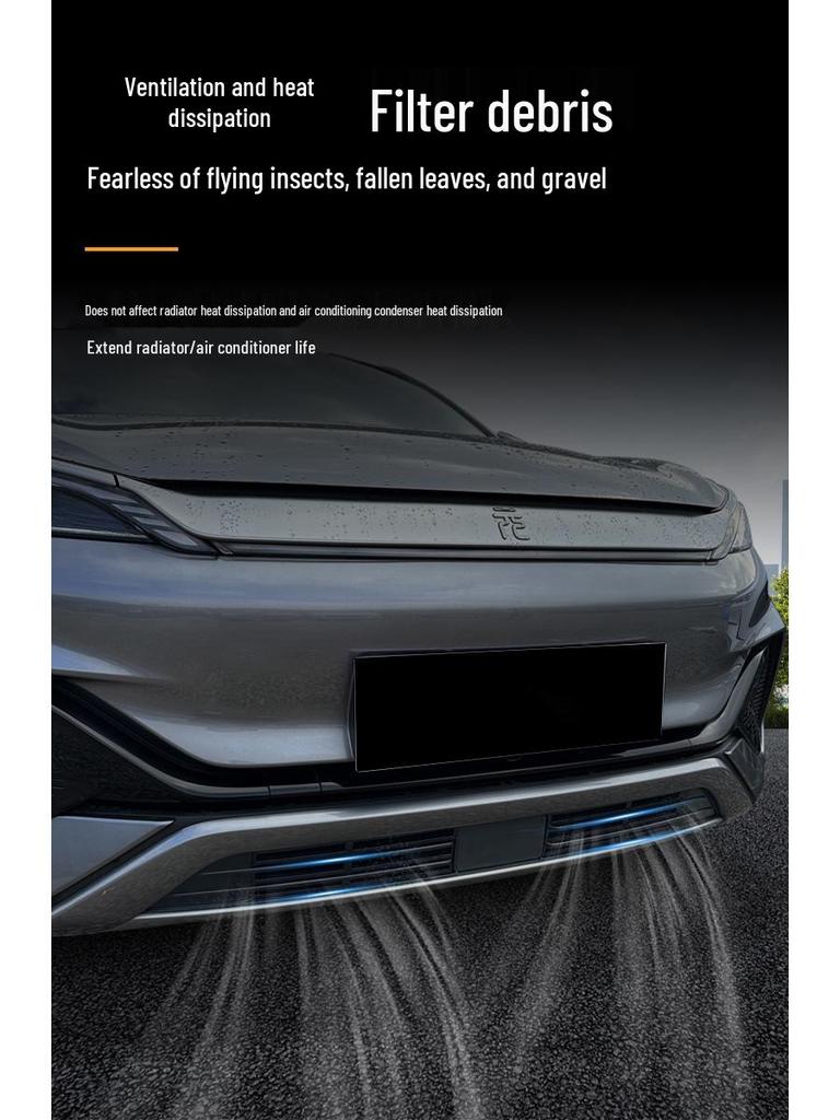 22-23 BYD Yuan PLUS Grill Siatka przeciw owadom: Osłona przed kurzem i komarami, bez klamer