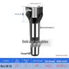Triangular Right-Angle Face Milling Cutter, Interchangeable Head, Morse 3# 4# Straight/R8 Shank, 90° Triangular Insert.