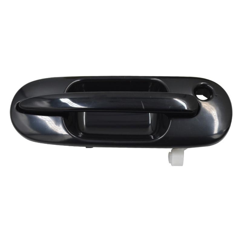 Replacement Exterior Door Pull Handle, Dark Gloss Plastic Assembly for Door Repair and Chosen Position Use on Vehicle Doors 72180ST0003