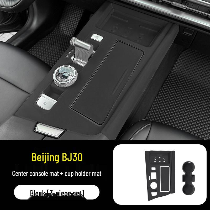 Beijing BJ30 Silikon Mittelkonsole & Schalthebel Schutzpolster Set