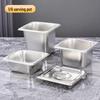 Commercial Stainless Steel Fraction Food Pan with Lid