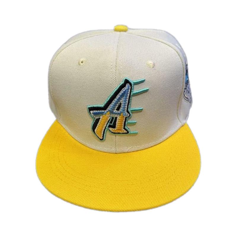 Unisex verstellbare Flat-Brim Hip-Hop-Kappe – Frühling/Sommer breite Krempe, perfekt für den Herbst