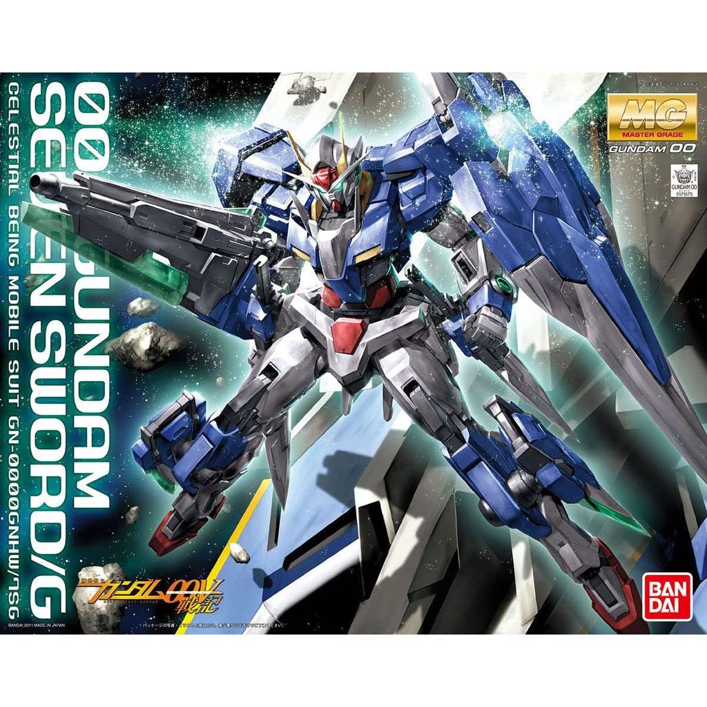 MG Mobile Suit Gundam 00V Senki 00 Gundam Seven scale plastic model Sword/G 1/100 color-coded