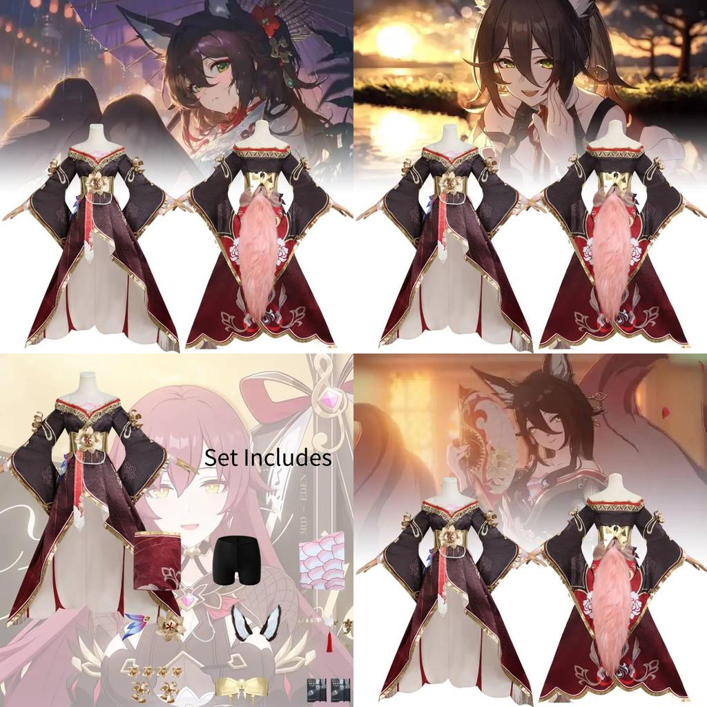 Atemberaubendes Cosplay-Kostüm von Yimeng Crumbling Stars And Sky Railway für Anime-Fans