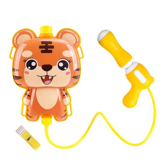 Cartoon Pull-Out Backpack Water Squirter for Kids Large Capacity Spray Toy for Summer Beach Pool Play Fun Outdoor Splash Game for Boy Girls