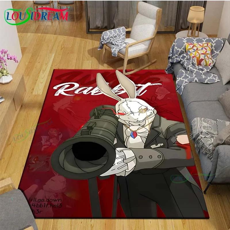Fashion D-Devil May Cry Game Printed Carpet Outdoor Area Rug Non -slip Carpet Bedroom Decor Carpet for Living Room Birthday Gift