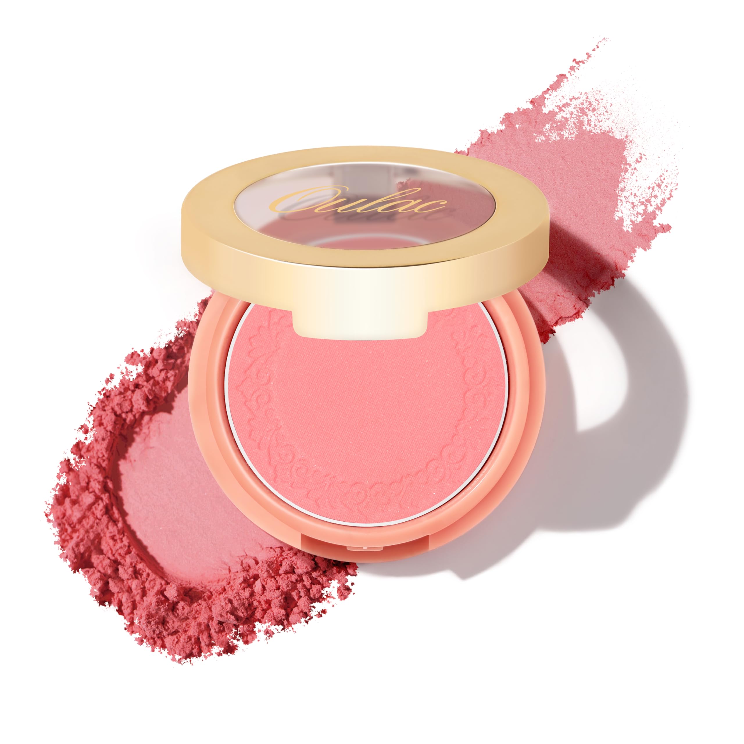 

Oulac Pink Blushers for Cheeks Make up, Powder Blush For High-Pigment Colour, Long-Lasting Fade & Sweat Resistant, Vegan & Cruelty-Free, N13 Peta