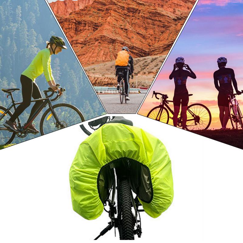 Pannier Bag Rain Cover For Cycle Rain Protection Cover For Cycle Rear Rack Cycle Rear Rack Protector Foldable Cycle Rain Cover