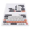 122 Keys Pudding Keycap Set Colorfast Dye Sublimation PBT for MSA Profile Keycaps for Mechanical