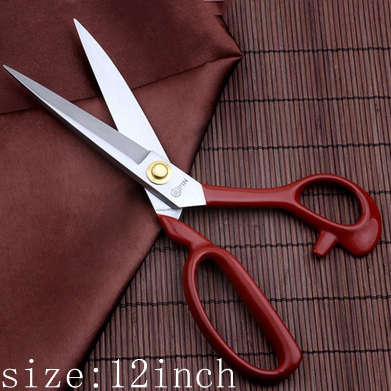 Professionelle Schneiderschere Schneidschere Vintage Edelstahl Stoff Lederschneider Bastelschere für Nähzubehör