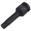 Adaptor Priză 80mm Negru Bormașină Electrică Cheie Tubulară Hexagonală Hexagonal