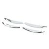 4 Pcs Front Fog Light Grille Trim Eyelid Eyebrow Wind Knife Strip Replacement for  ‑  C‑Class W206  06