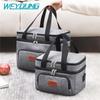 Double-Layer Waterproof Insulated Picnic Bag with Aluminum Foil Lining