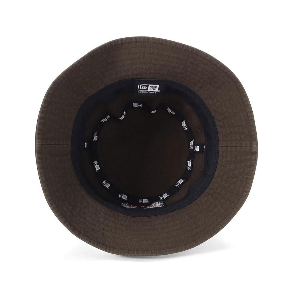 NEW ERA Bucket Hat Bucket01 15125287 NER37G7063 Walnut Stretch Cotton Washable M/L