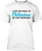 Swimming I Love Smell Of Chlorine In Morning T-Shirt Made In USA Size S To 5XL Unisex T-Shirt
