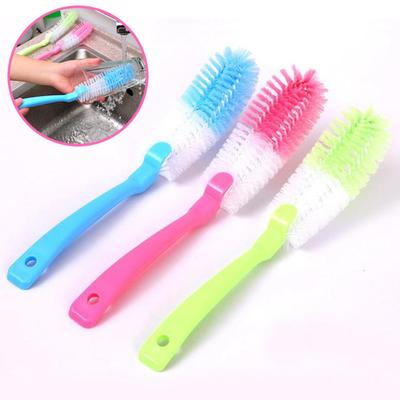 Creative Plastic Cleaning Brush Multi-function Soft Water Bottle Cleaning Brush Stain Removal Pot Cup Cup Brush