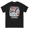 Snowbird Ski Or Die Eagle USA America Skiing Skier T-Shirt Shirt