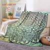 3D Mandala Yoga Flower Bohemia Meditation Nature Soft Flannel Blankets,Throw Blanket Comfortable Blanket for Picnic Beds Bedroom