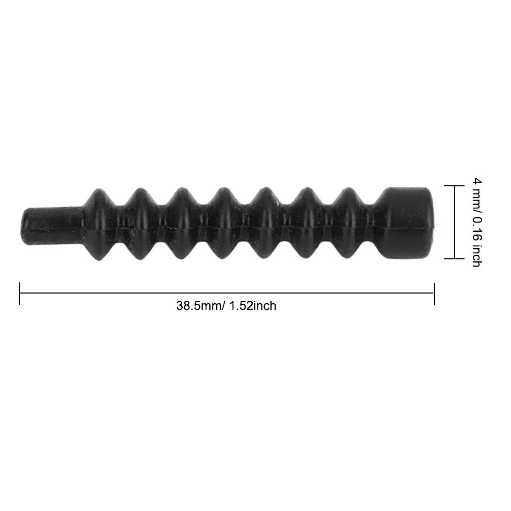 5PCS Mountain Bicycle Bike V Brake Cable Rubber Boots Protective Hose Sleeve Cover Replacement