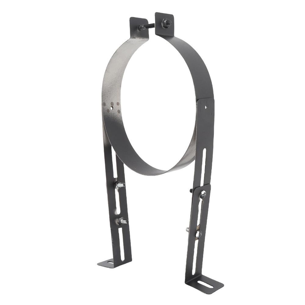 Holder Stainless Steel Chimney Pipe Holder Adjustable Sturdy Chimney Pipe Bracket Stove Pipe Clamp Stove