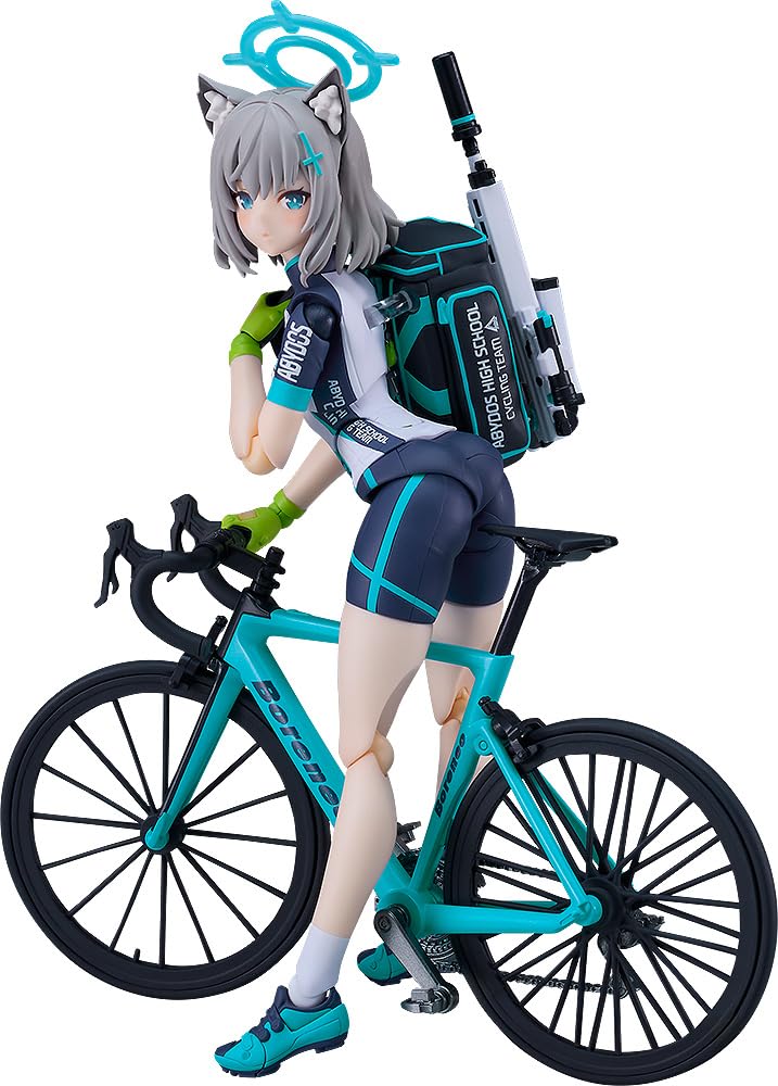 

figma Blue Archive Sand Wolf Shiroko DX Edition Plastic Painted Movable Figure [Riding] Non-Scale синий