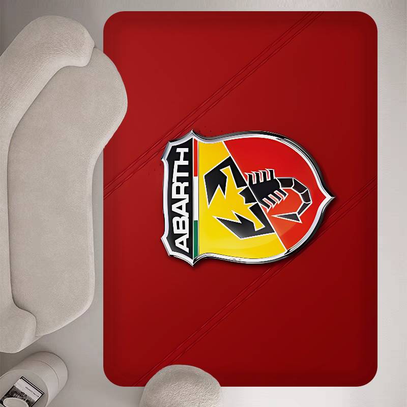 Bath Mats A-AbarthS-S Kitchen Mat Kids Room Bedroom Decoration Balcony Anti-Slip Doormat Living Room Alfombra