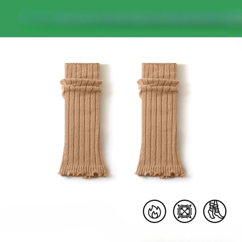 Female Autumn and Winter Warm Thickened Calf Knitted Pile Pile Stocking