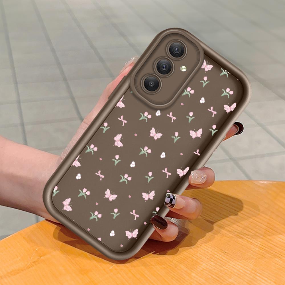 Scări pătrate din silicon moale, model de desene animate, acoperire completă, protecție pentru cameră, husă rezistentă la șocuri pentru Huawei Honor Xiaomi Redmi Samsung