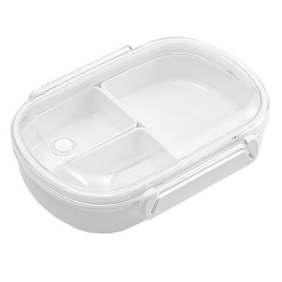 Bento Kutusu 490ml 3 Bölmeli Sızdırmaz Ayrılabilir Sağlam ABS Mikrodalgaya Uygun Çocuklar için Beslenme Kutusu