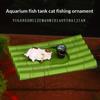 Creative Aquarium Decoration Fish Tank Aquarium Plastic Raft Artificial Simulation Panda Fish Tank Decor