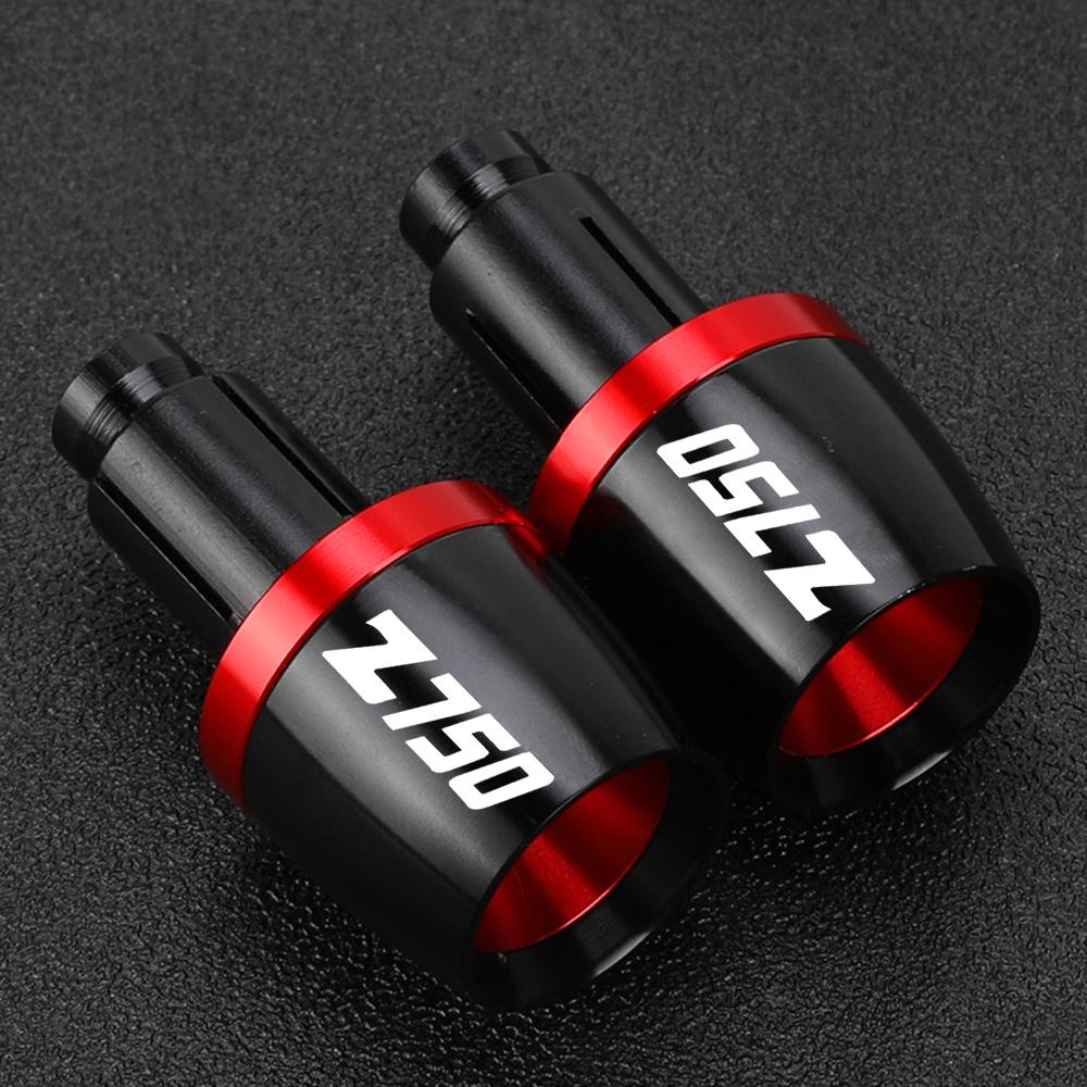 

For KAWASAKI Z 750 Z750 Z750L Z750R Z750S 2006- Motorcycle Handlebar Grips Bar Ends Cap Counterweight Plug Slide красный