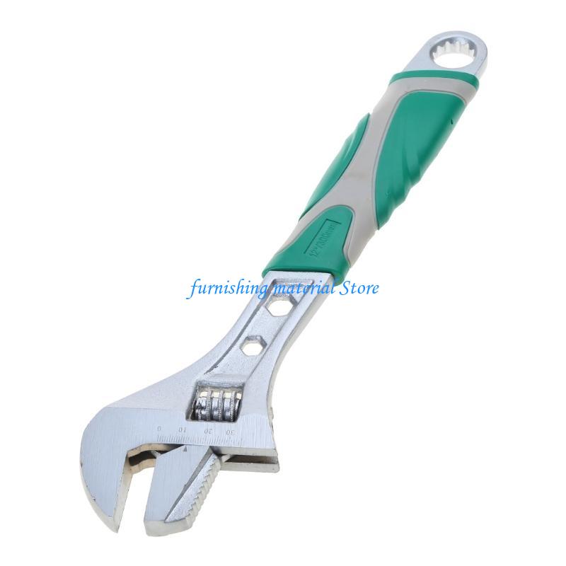 Y5GD Large Open Adjustable Spanner Light Weight Wrench Tool Household Maintenance