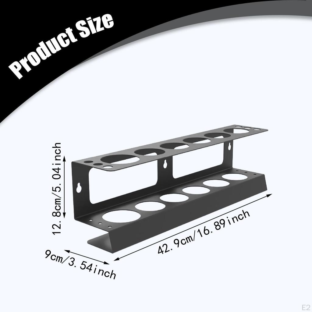 Wall Mount Caulking Tool Storage Rack Spray Can Simple Installation Save Space Sealant