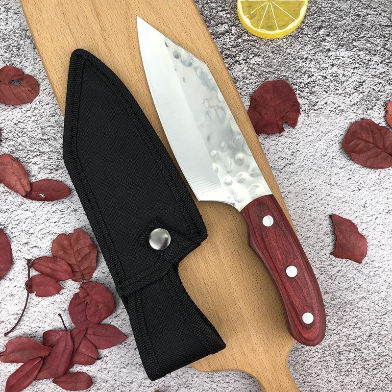 

Нож для пилинга из нержавеющей стали, кухонный нож, инструмент для резки мяса белый