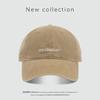 Stylish simple letter embroidery baseball cap street personality sunshade sun protection cap