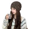New face small autumn and winter fashion women's hats versatile casual knitted hats sweet and cute warm wool hats cold hats