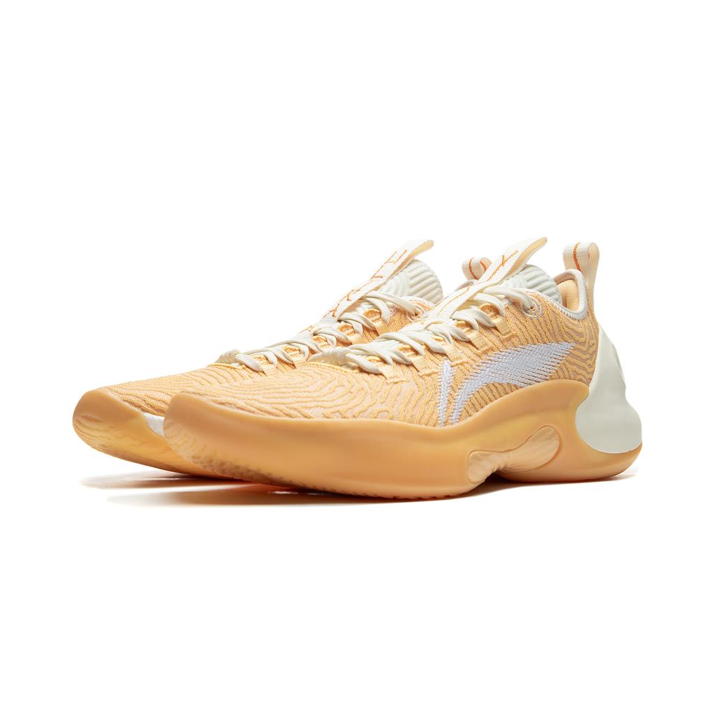 Li Ning Yu Shuai Ultra Low Basketball Shoes Men sneaker Ceramic-Yellow Soft-Apricot-Yellow ABAU033-6