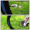 2Stk. Fahrrad Motorrad Auto Rad Speichenlicht LED Licht Reifenventilkappen Fahrrad Laterne Speichen Nabe Reifen Lampe MTB Fahrrad Zubehör