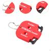 Golf Stroke Counter Accessories 2 Digit Square, Manual, Player with Key Chain Portable for Games