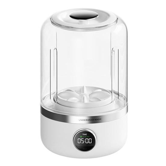Waschmaschine, Unterwäschewaschmaschine, einfach zu bedienen, kompaktes Design, tragbare, wiederaufladbare, kabellose Mini-Waschmaschine