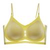 Ice Plus Nahtlos Damen Größe Gefühl Sommer BH Atmungsaktiv Und Leicht Lifting T-Shirt Stil Unterwäsche Abnehmbare Polsterung Mesh Weste Design