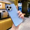 Dotyczy iPhone 16 Pro Max przezroczyste kryształowe metalowe pierścień na obiektyw etui na telefon komórkowy Apple 17 duże otwory twarde etui ochronne